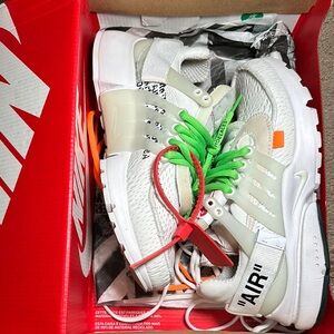 Off white nike presto